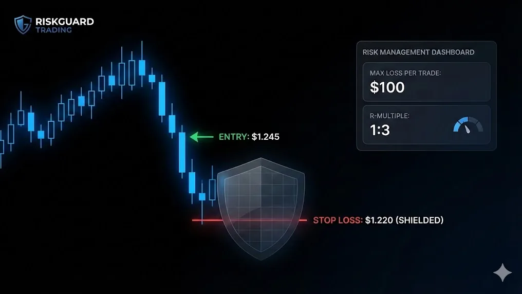chart hidden stop loss